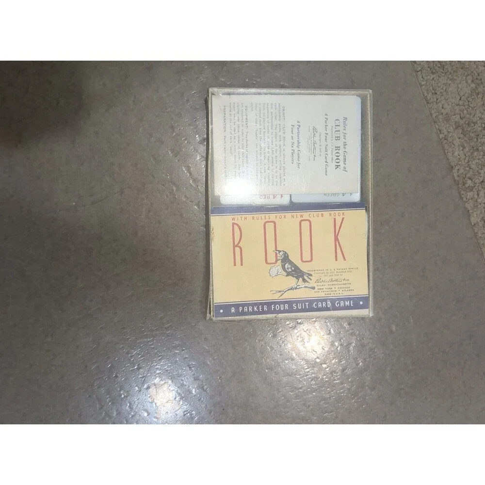 Vintage Rook Card Game by Parker Brothers